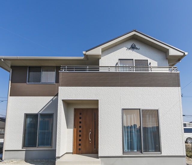 20150329注文住宅施工事例 外観