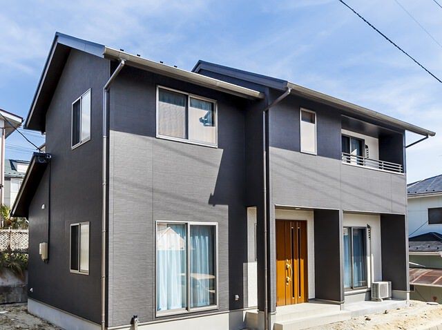 20150329注文住宅施工事例 外観