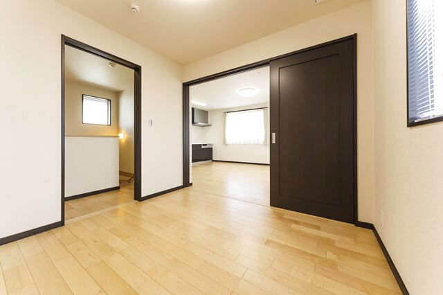 20150329注文住宅施工事例 洋室